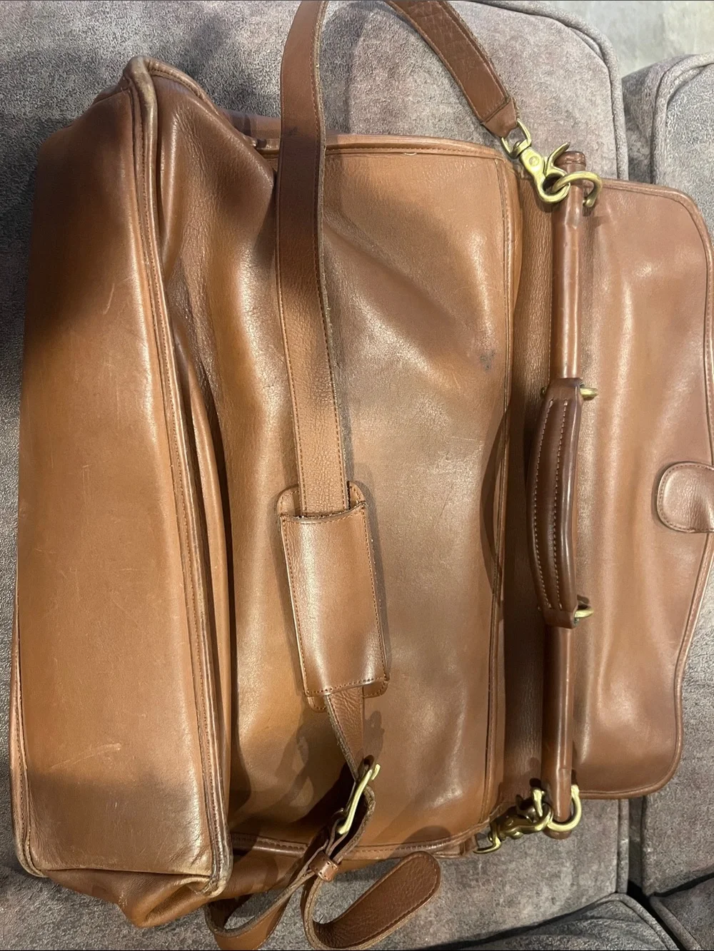 Coach Beekman Briefcase Brown Leather Briefcase - Picture 6 of 6